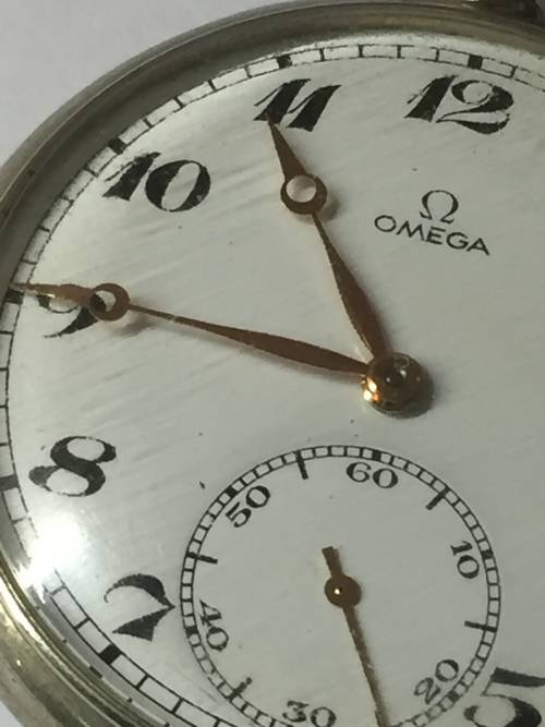 1960's Omega pocketwatch in excellent condition - Serial 21955829 - caliber 161