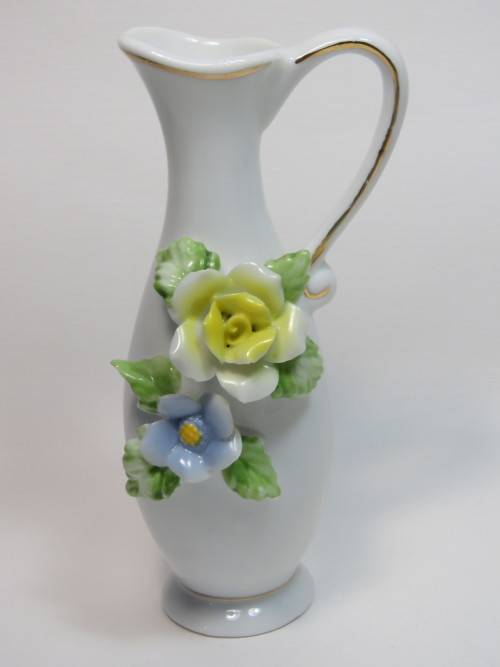Dressing table jug shaped flower vase