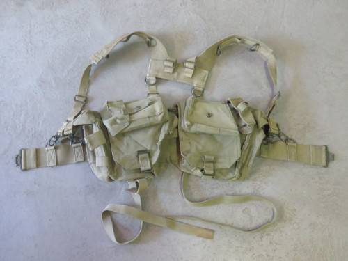SADF Webbing kidney pouches with Yoke