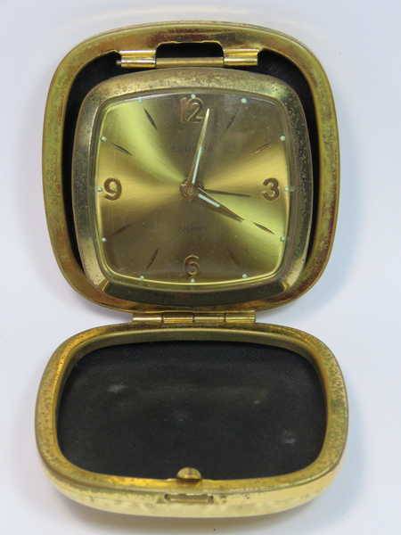 Vintage Europa bedside alarm clock - Working