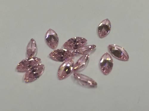Lot of 13 pink gemstones - Unidentified - Probably Quartz or synthetic - Total weight 3.16 carat