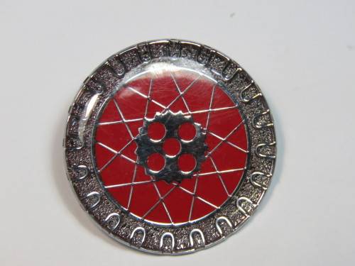 SA Army Equestrain Motorbike instructor badge - Red class 1
