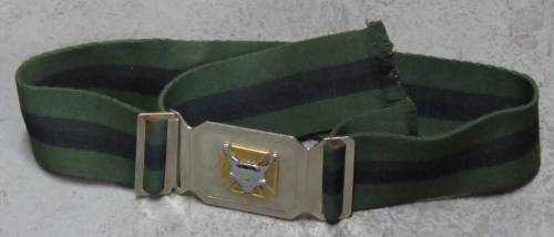 SADF 7 SA Infantry stable belt and buckle - Size 6,5 x 95 cm