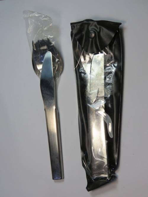 Lot of 2 SADF Border war type cutlery sets - Pikstel