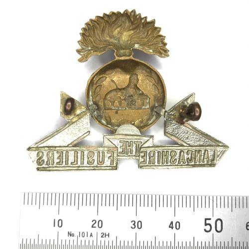 Victorian The Lancashire Fusiliers regiment cap badge - Lugs version