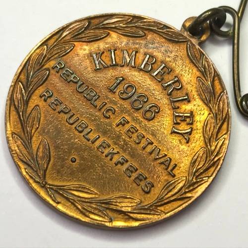 Kimberley 1966 Republic Festival Medallion
