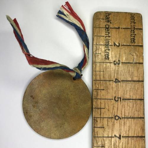 1947 Royal visit to South Africa medallion with ribbon