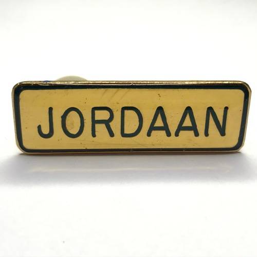SA Air Force name tag - Jordaan