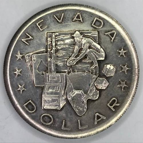 1975 Nevada dollar token - possibly Las Vegas casino token