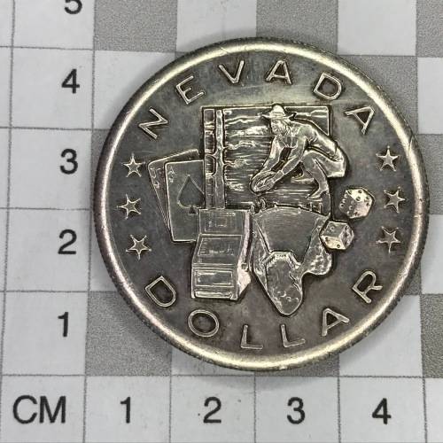 1975 Nevada dollar token - possibly Las Vegas casino token