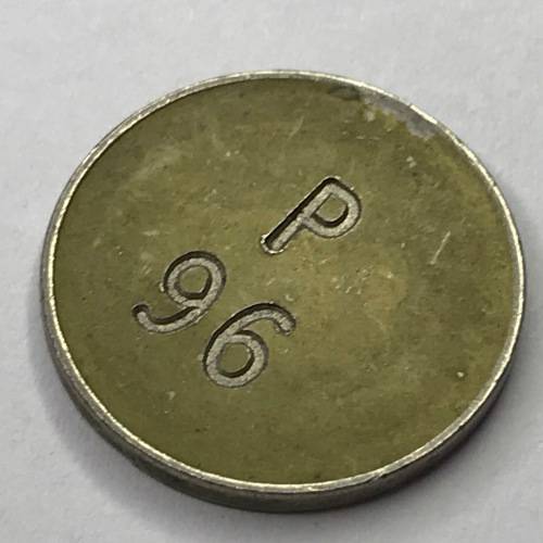 General Post Office 5 cent token - Number L 262