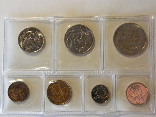 1985 RSA Uncirculated mint pack