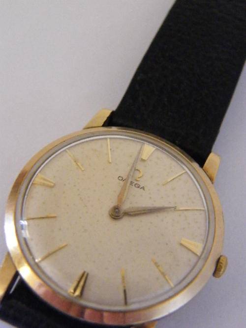 1958 Model Omega Manual Wind Dress Watch - 80 micron with serial number - Working - as per photo
