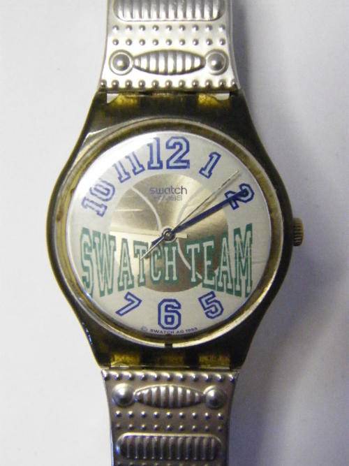 Swatch AG1993 Swatch Team Watch - Working - Needs new battery - as per photo