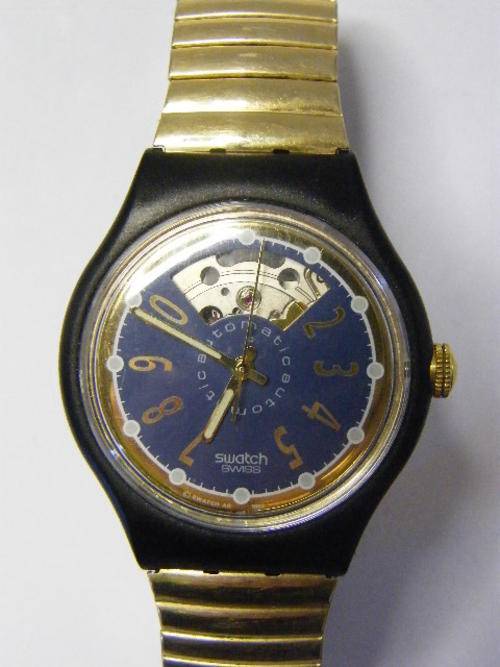 Swatch 1993 NACHTIGALL Automatic Mens Watch - Very Good Condition - Working - ON SALE