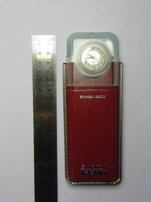 Swatch AG1995 Mens Watch with Leather Strap - Working, battery not included