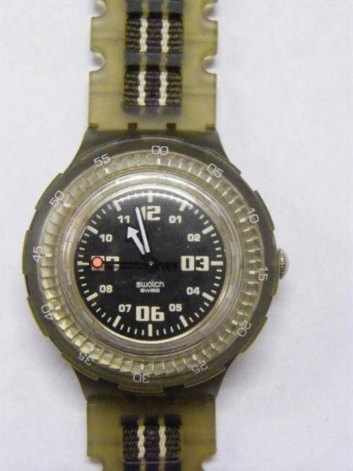 Swatch ROUGH CUT Snowpass Watch - Contains Contactless RFID Chip - Working