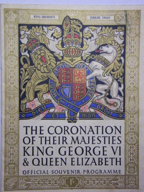 Coronation of George VI - Official Souvenir Programme