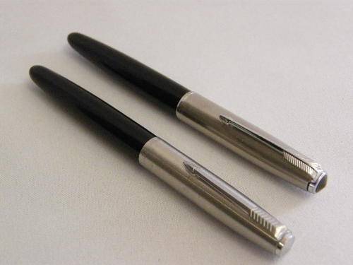 2 Vintage Parker Fountain Pens - as per photo