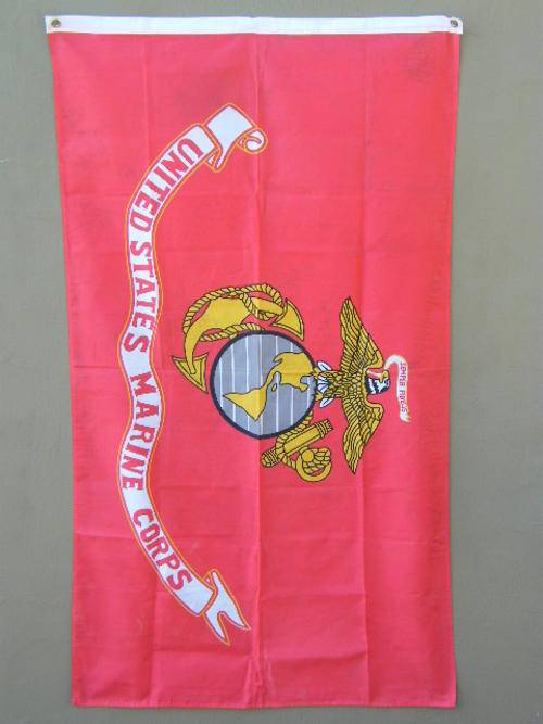 USA Marine Corps Flag - 156 cm x 90 cm - as per photo