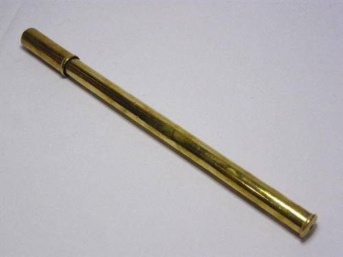 Vintage Brass Bicycle Pump - Not Working - British Made - as per photo