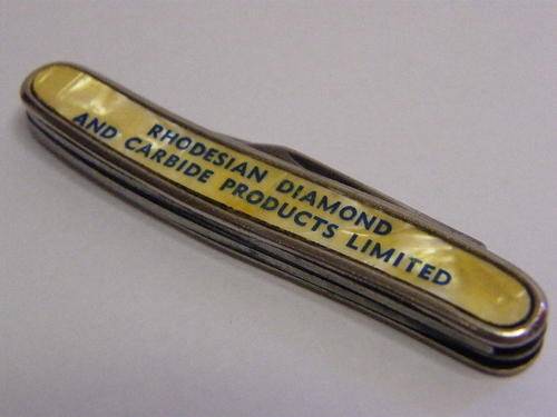 Colonial Pocket Knife with Rhodesian Diamond