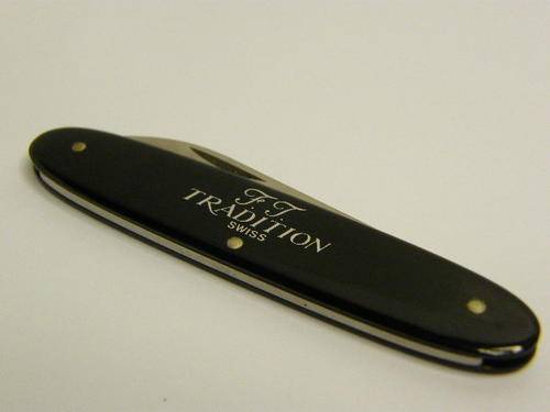 Victorinox Pocket Knife with F.T Tradition Advertising Logo - as per photo
