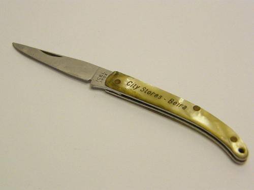 Bell's Whiskey Pocket Knife - as per photo