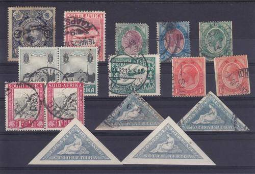 Some Better Old South African Stamps - as per scan