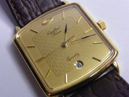 Vintage Cupillard Rieme Mens Quartz Dress Watch - as per photo