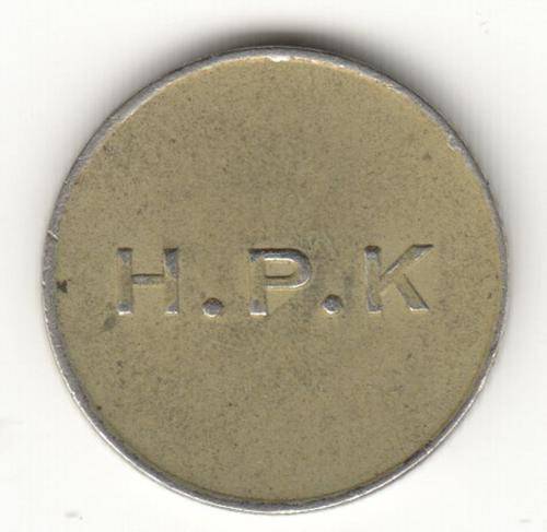 General Post Office 5 cent Token - number L259 - book value R225 - as per scan
