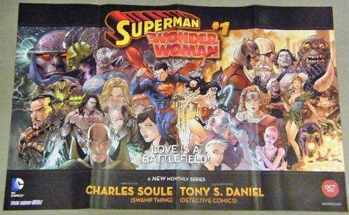 Superman - Love is a battlefield poster - size - 86cm x 56cm - ON SALE