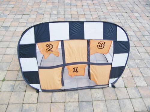 Kiddies goal fold up net for soccer in bag - as per photo