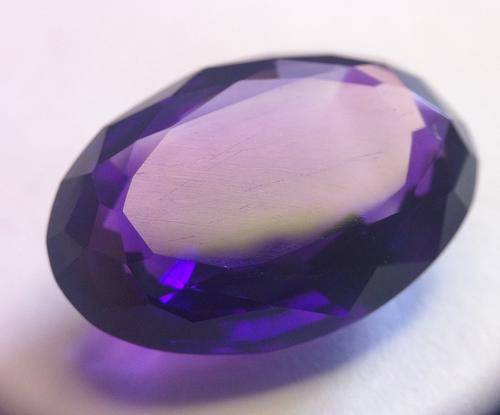 Dark violet 16.9 ct Amethyst - Value about R500 per carat = R8500! as per photo