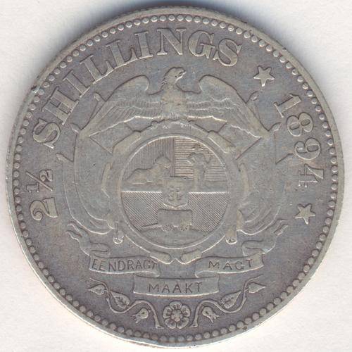 1894 ZAR Kruger half crown @ Crazy R1 start - as per photo