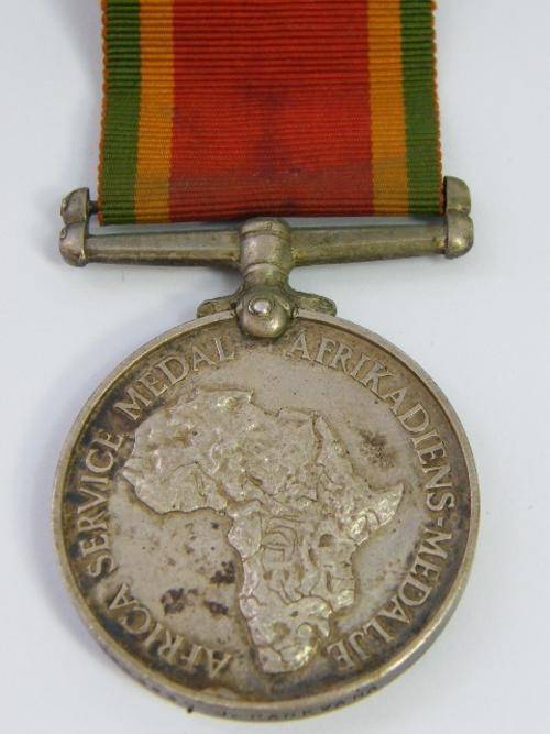 WW2 Africa service medal issued to C288230 J Rankwana- as per photo