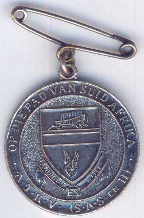 SA Railway and Harbour ATKV 1963 medallion