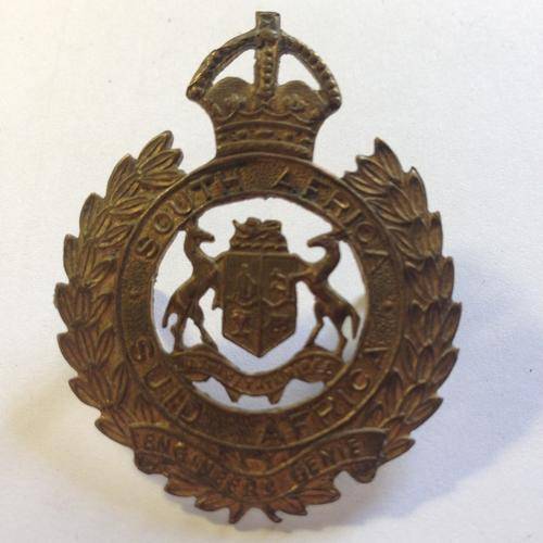 South Africa Engineers corps cap badge