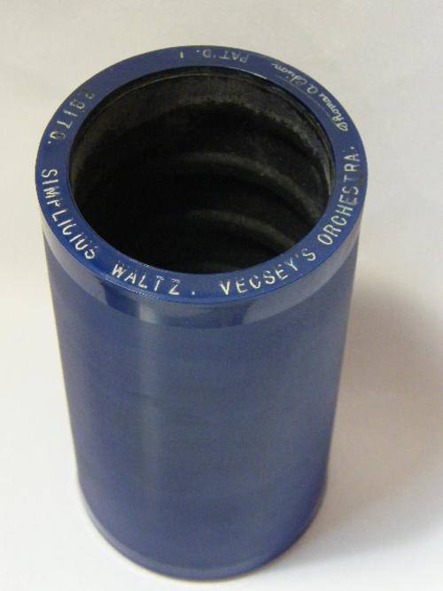 Edison Blue phonograph record # 28170 Simplicius Waltz by Vecsey orchestra - as per photo