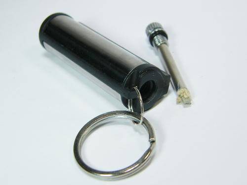 Match stick lighter key ring holder - as per photo
