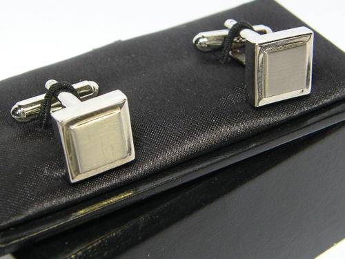 Pair of mens cufflinks in box - @ CRAZY R1 Start