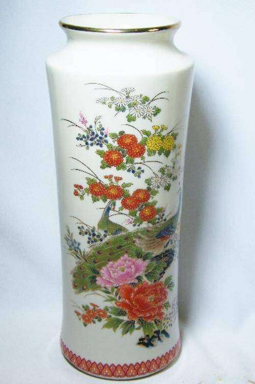 Vintage Shibata Japanese flower vase - in perfect condition - height - 30 cm - as per photo