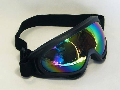 Pair of multi-functional outdoor sporting goggles - as per photo