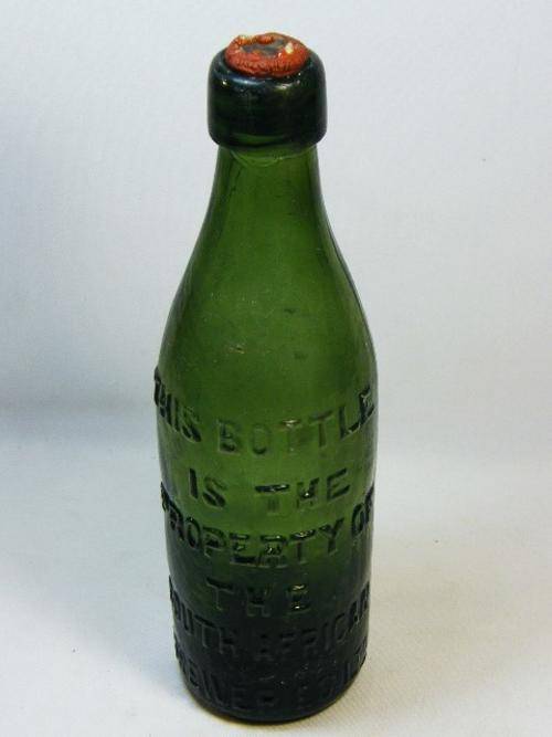 Very old SA Breweries top beer bottle - as per photo