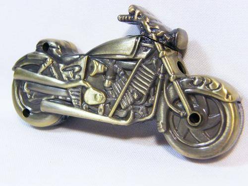 Electric gas lighter in shape of motorcycle - working - as per photo