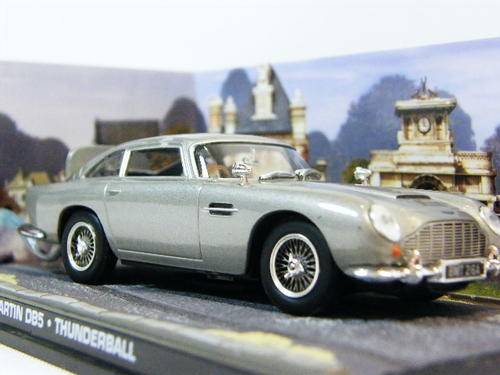 James Bond 007 Aston Martin DB5 model car from Thunderball movie - as per photo