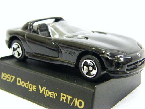 1997 Dodge Viper RT/10 model car by Maisto - scale 1/64 with stand - as per photo
