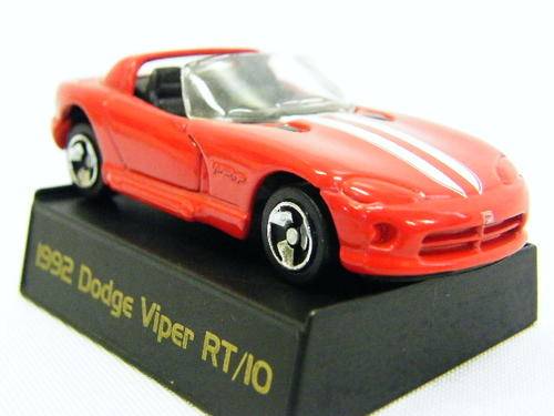 1992 Dodge Viper RT/10 model car by Maisto - scale 1/64 with stand - as per photo