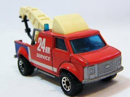 1985 Matchbox Breakdown van model truck - as per photo