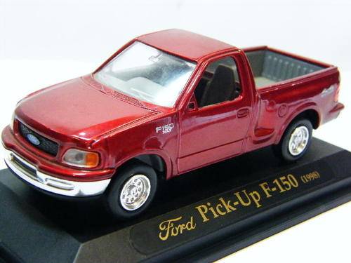 1997 Ford F150 Flareside 4x4 truck - scale 1/43 - Road Signature - with stand - as per photo